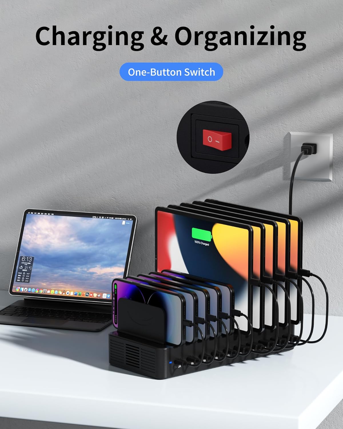 100W Charging Station