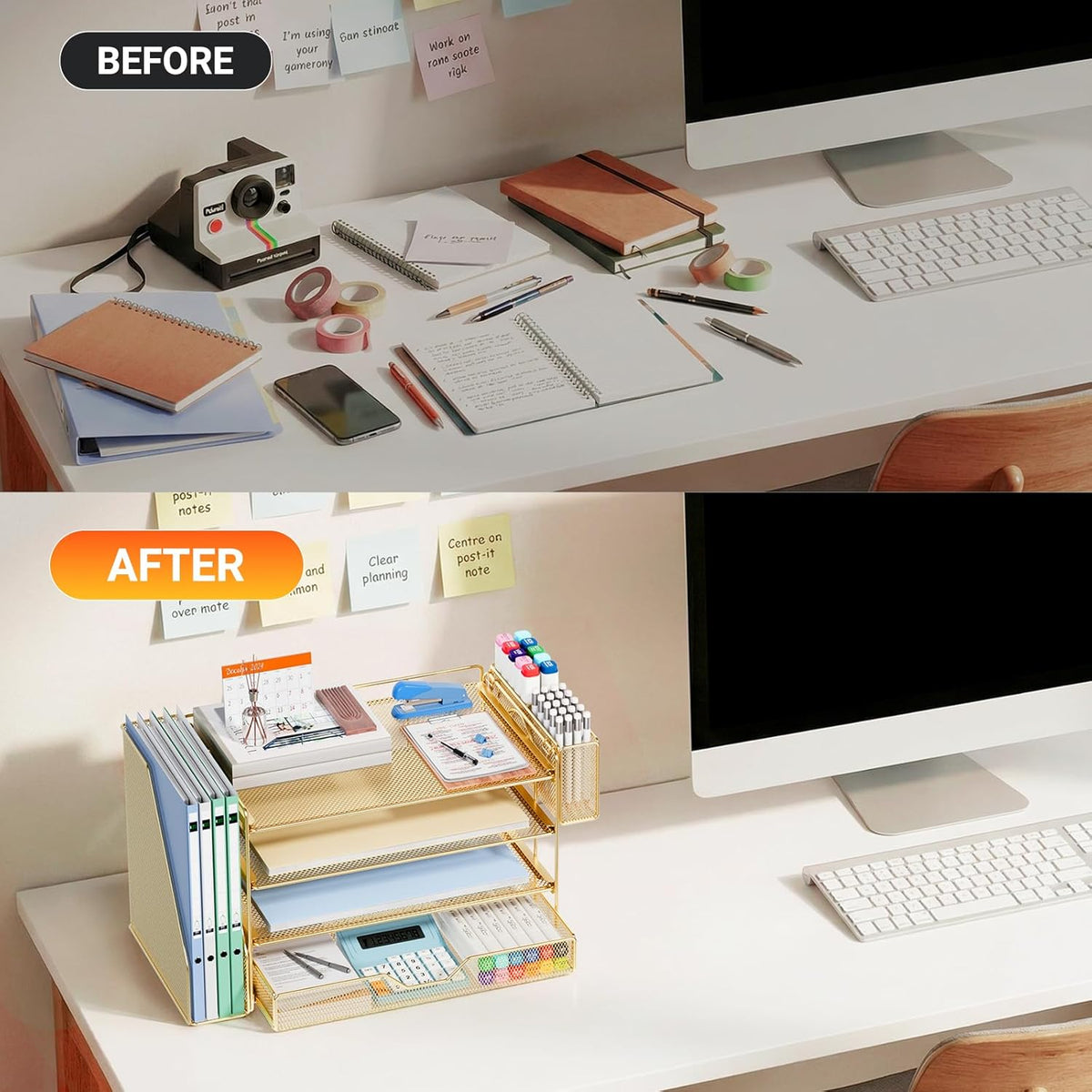 Desk Organizers and Accessories, 4-Tier