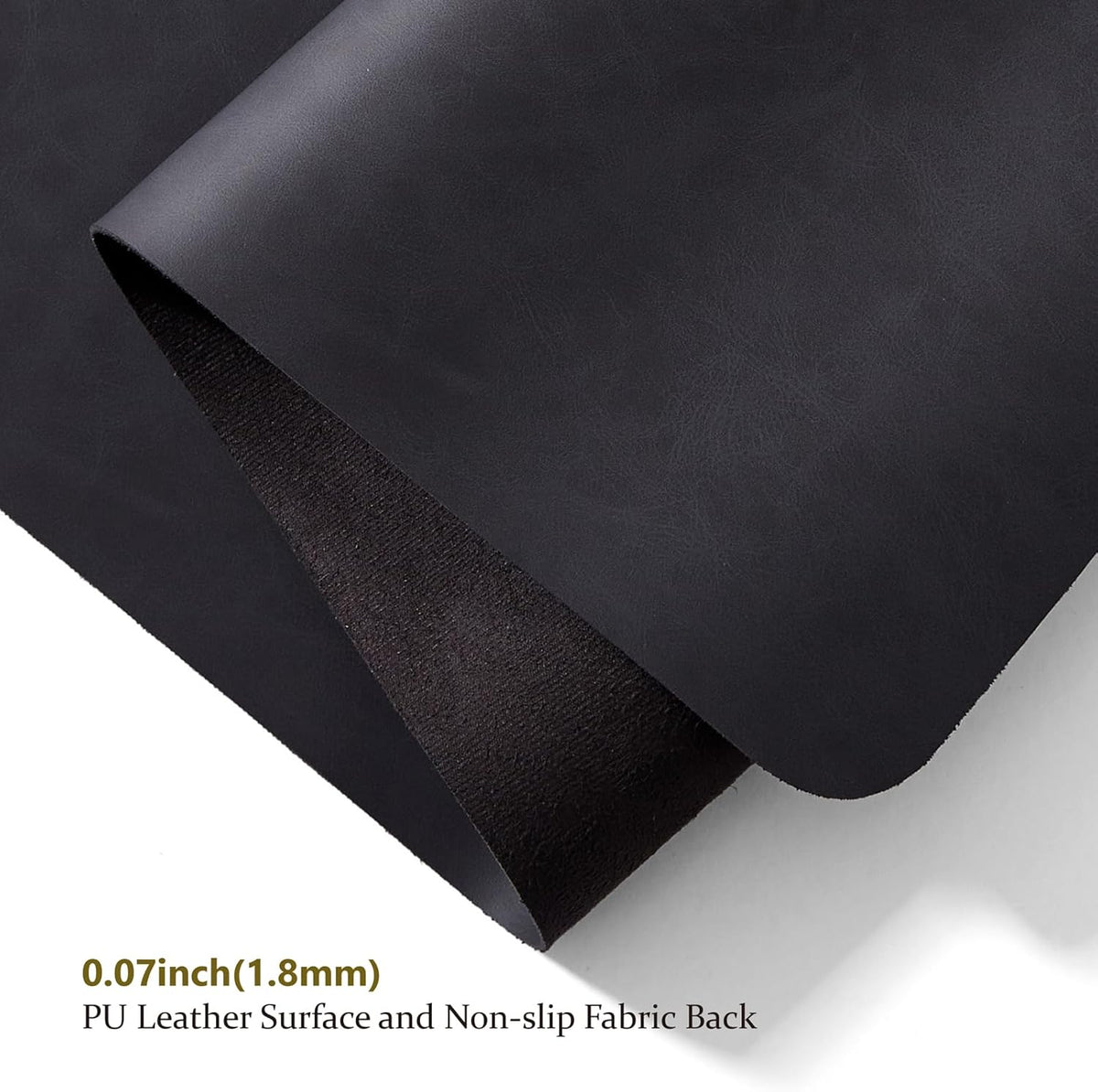 Distressed Leather Desk Mat, 31.5x 15.7
