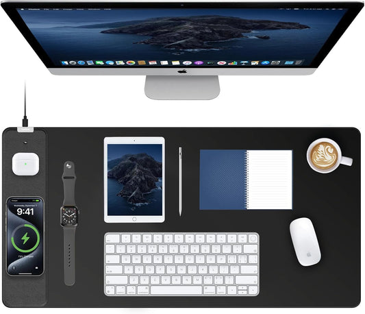Mouse Pad with 15W Fast Wireless Charging