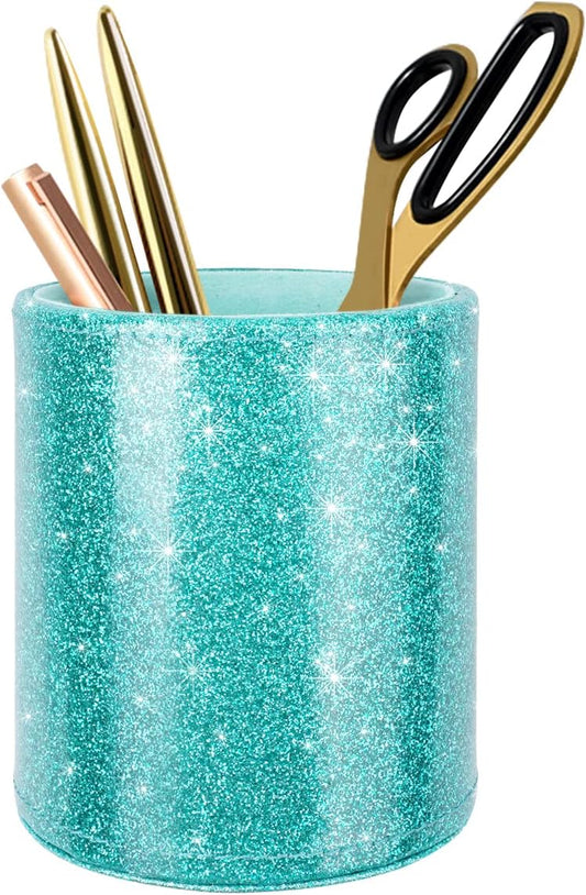 Glitter Pen Holder Pencil Organizer
