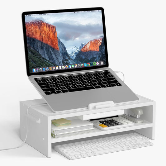 Adjustable Wood Laptop Stand
