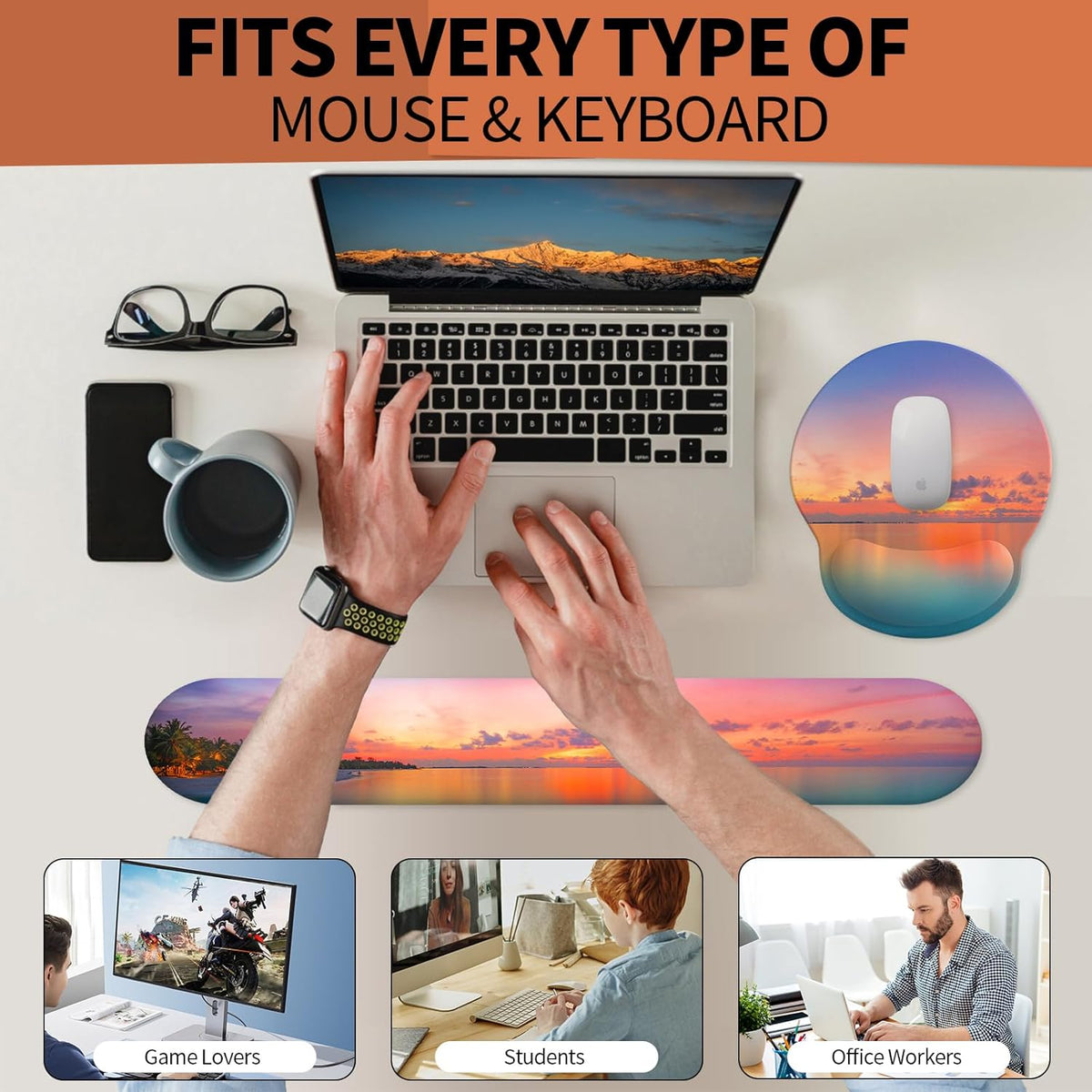 Mouse Pad Wrist Support