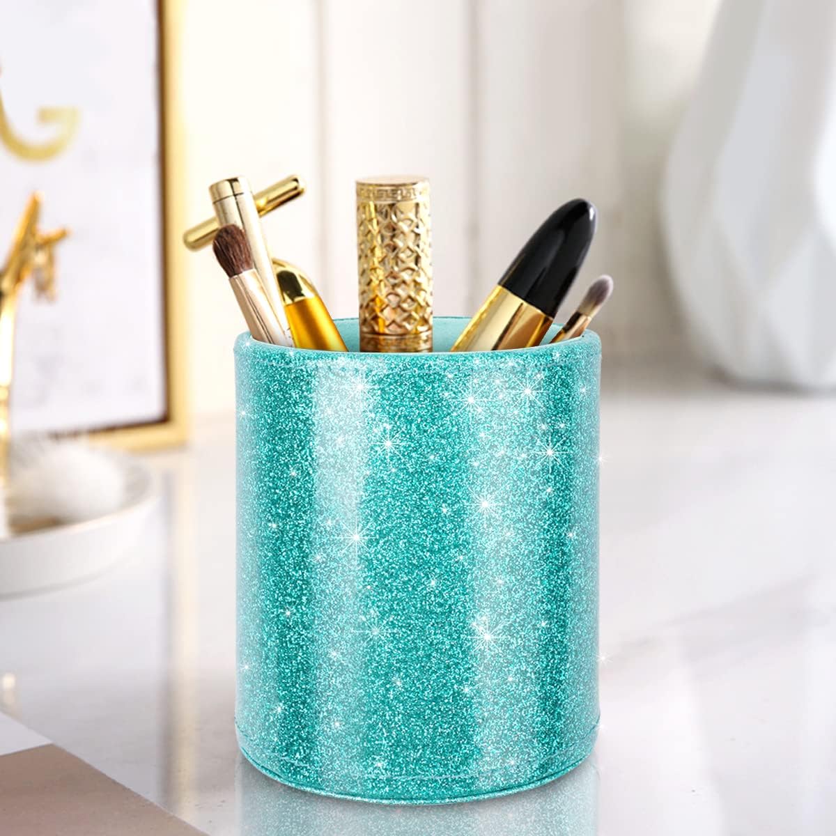 Glitter Pen Holder Pencil Organizer