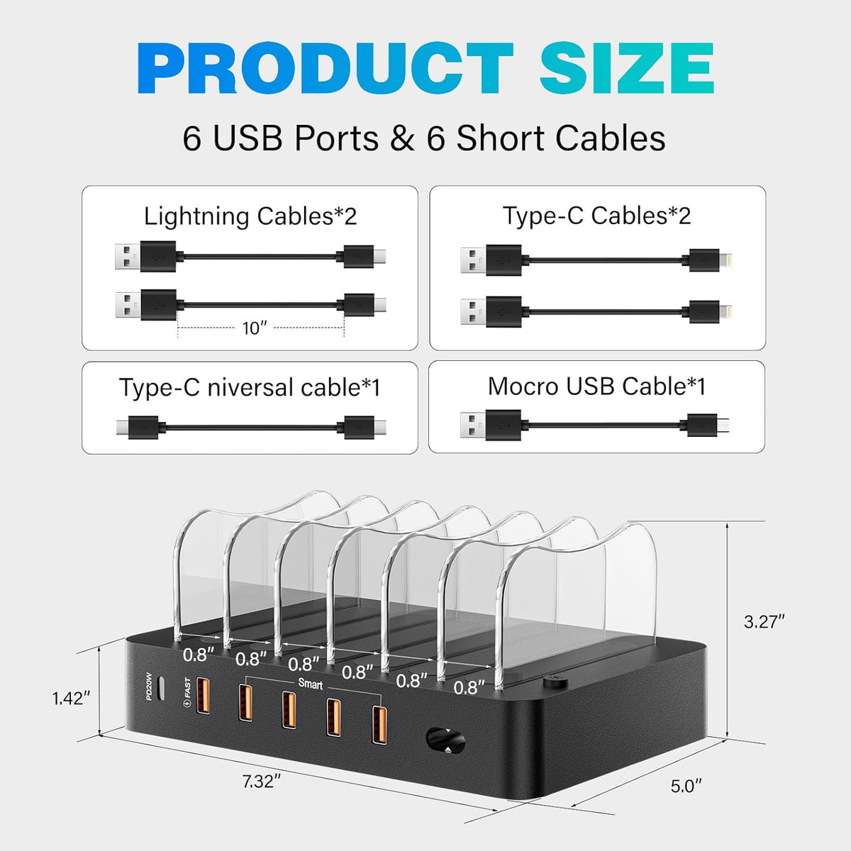Charging Station, Black