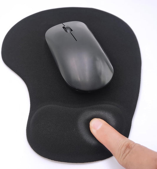 Ergonomic Mouse Pad with Wrist Rest, Black