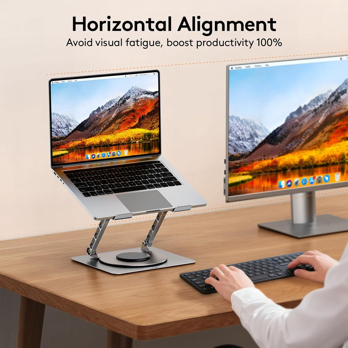 Laptop Stand , 360 Rotating Base