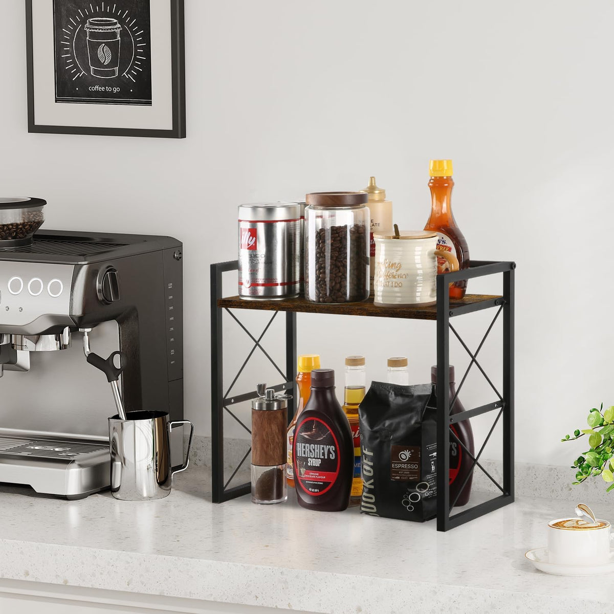 Desktop Shelf Organizer, 2 Tier