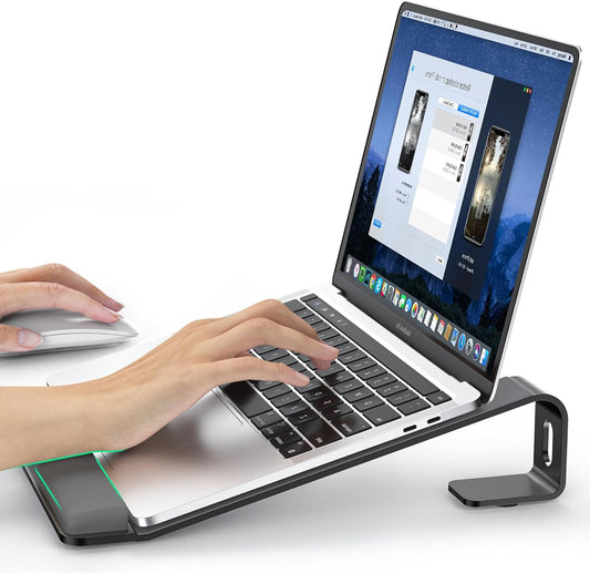 Laptop Stand , Metal Laptop Stand with Wrist Support