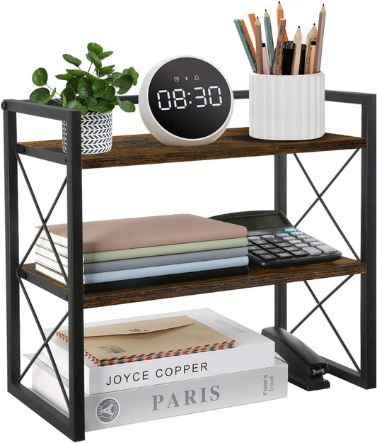 Desktop Shelf Organizer, 2 Tier