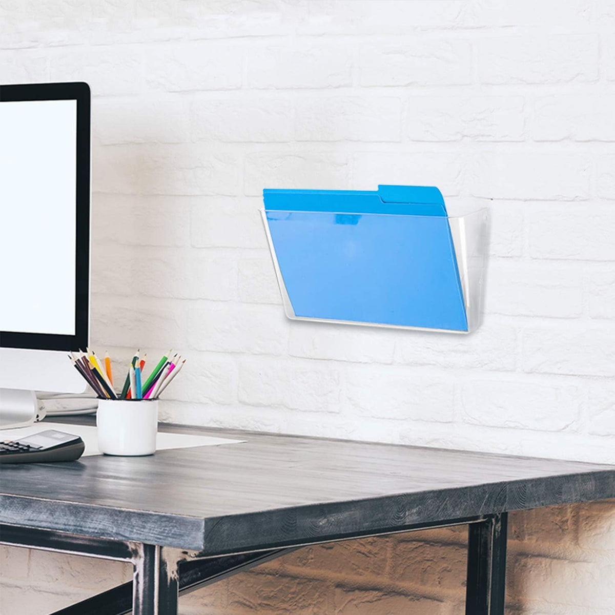 Expandable Plastic Wall File Organizer