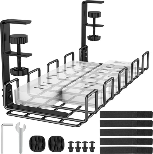 Under Desk Cable Management Tray