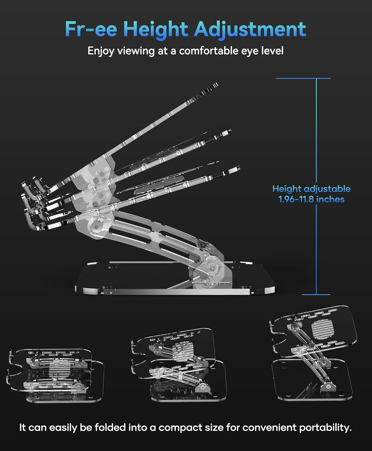 Adjustable Foldable Laptop Stand