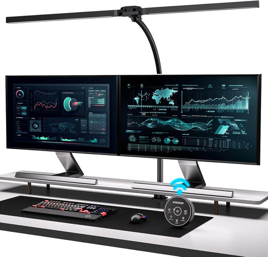 Desk Lamp with Clamp, 31.5" LED Desk Lamp