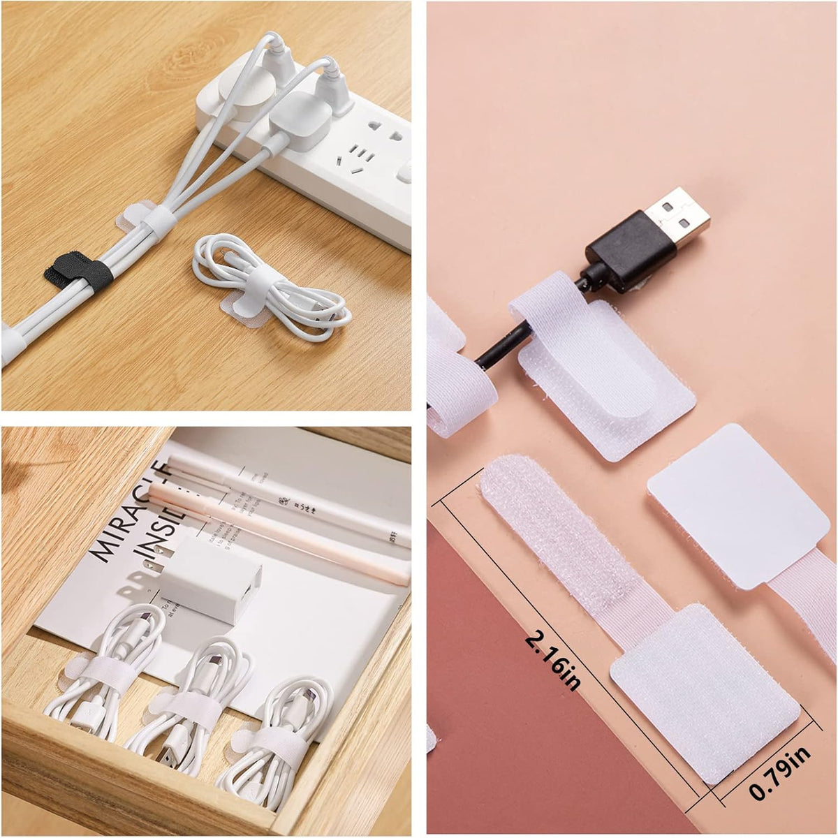Cable Management Kit, 328Pcs