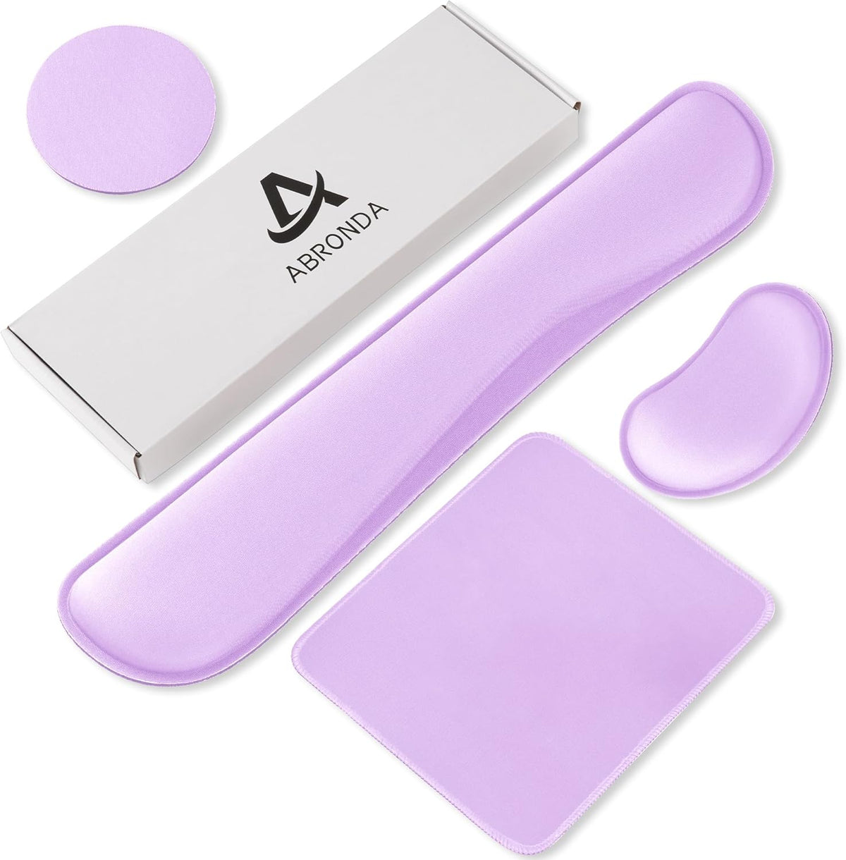 Office Ergonomic Memory Foam Computer Mouse and Keyboard Wrist Rest