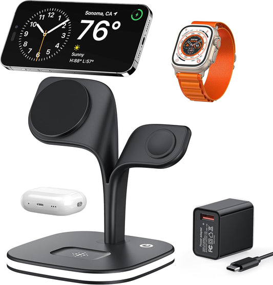 Wireless Charging Station, Black