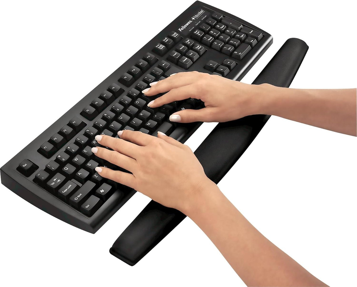 Memory Foam Keyboard Wrist Rest - Black (9178201)