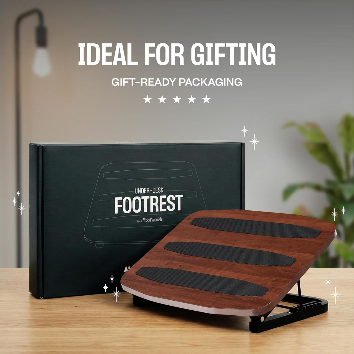 Adjustable Under Desk Foot Stool