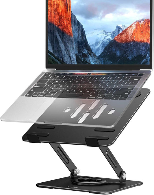 LS11 Laptop Stand with 360° Rotating Base