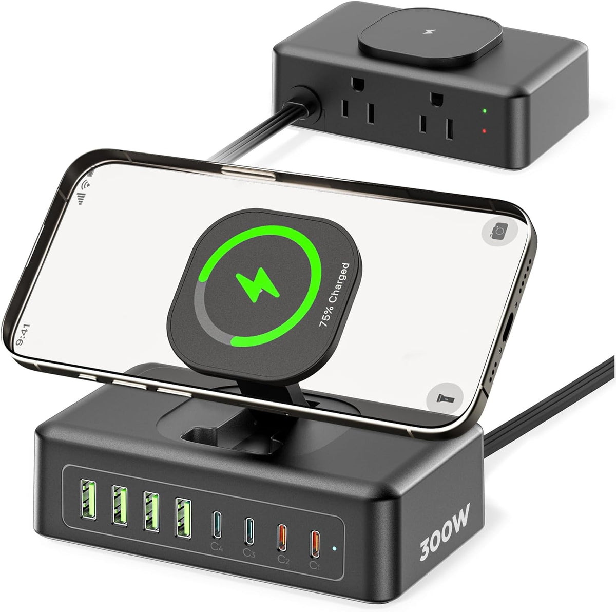 300W USB Charging Station