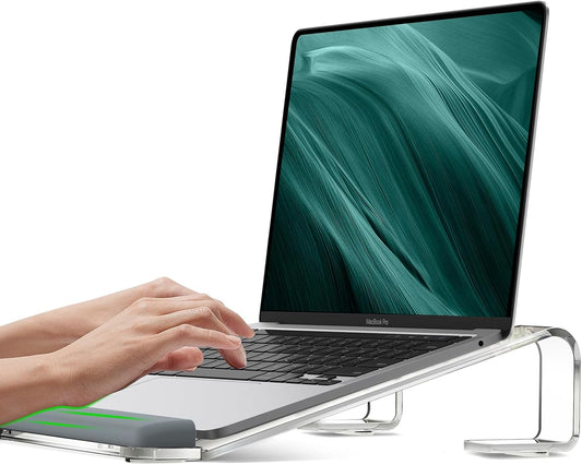Clear Acrylic Laptop Stand