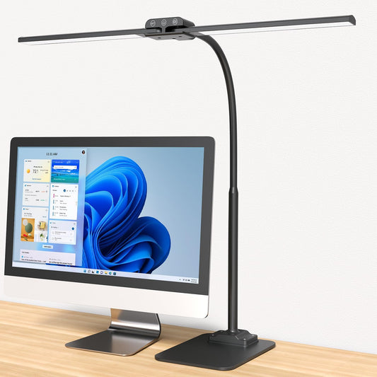 Desk Lamp Double Light: Bright Led Desk Lights