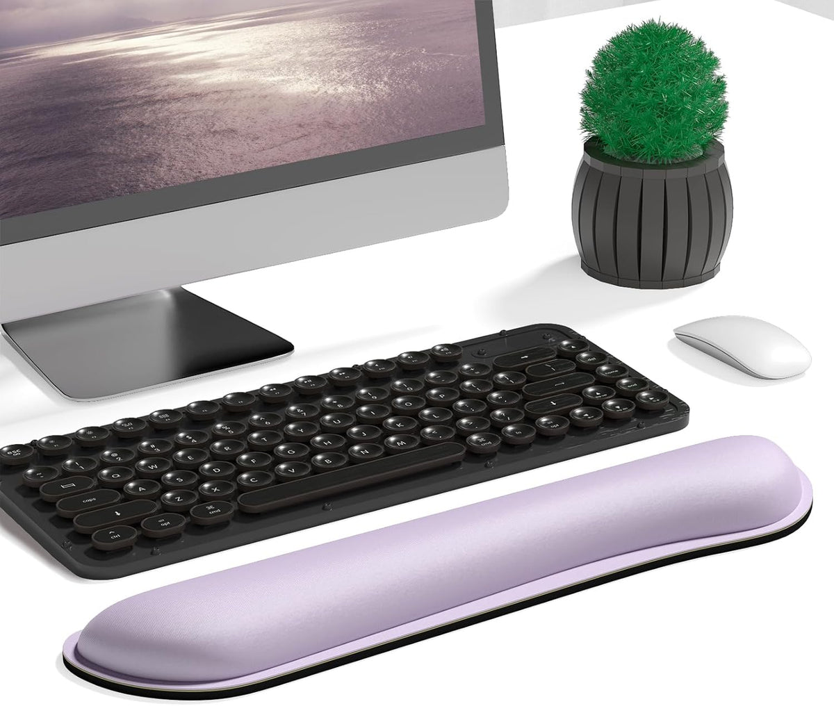 Enlarge Keyboard Wrist Rest, Purple