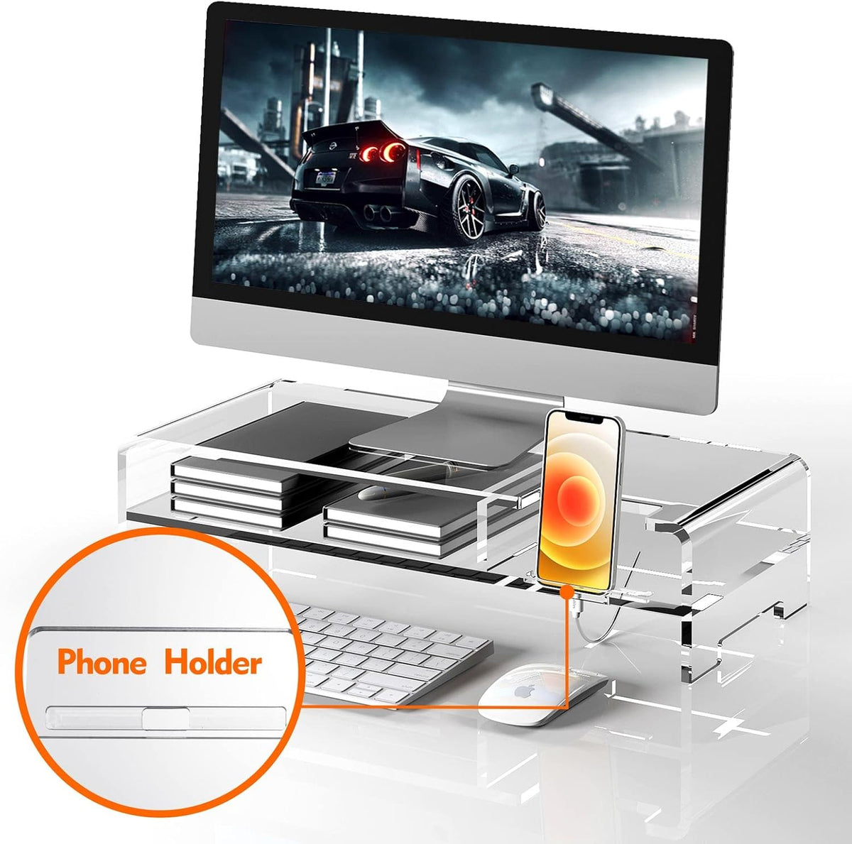 Acrylic Monitor Stand