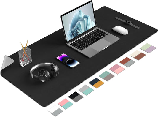 Double-Sided PU Leather Desk Pad