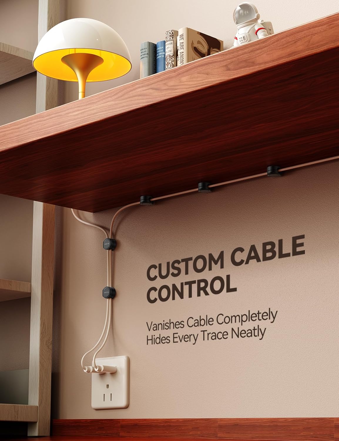 8-Pack Silicone Cord Organizer Magnetic Cable Clips