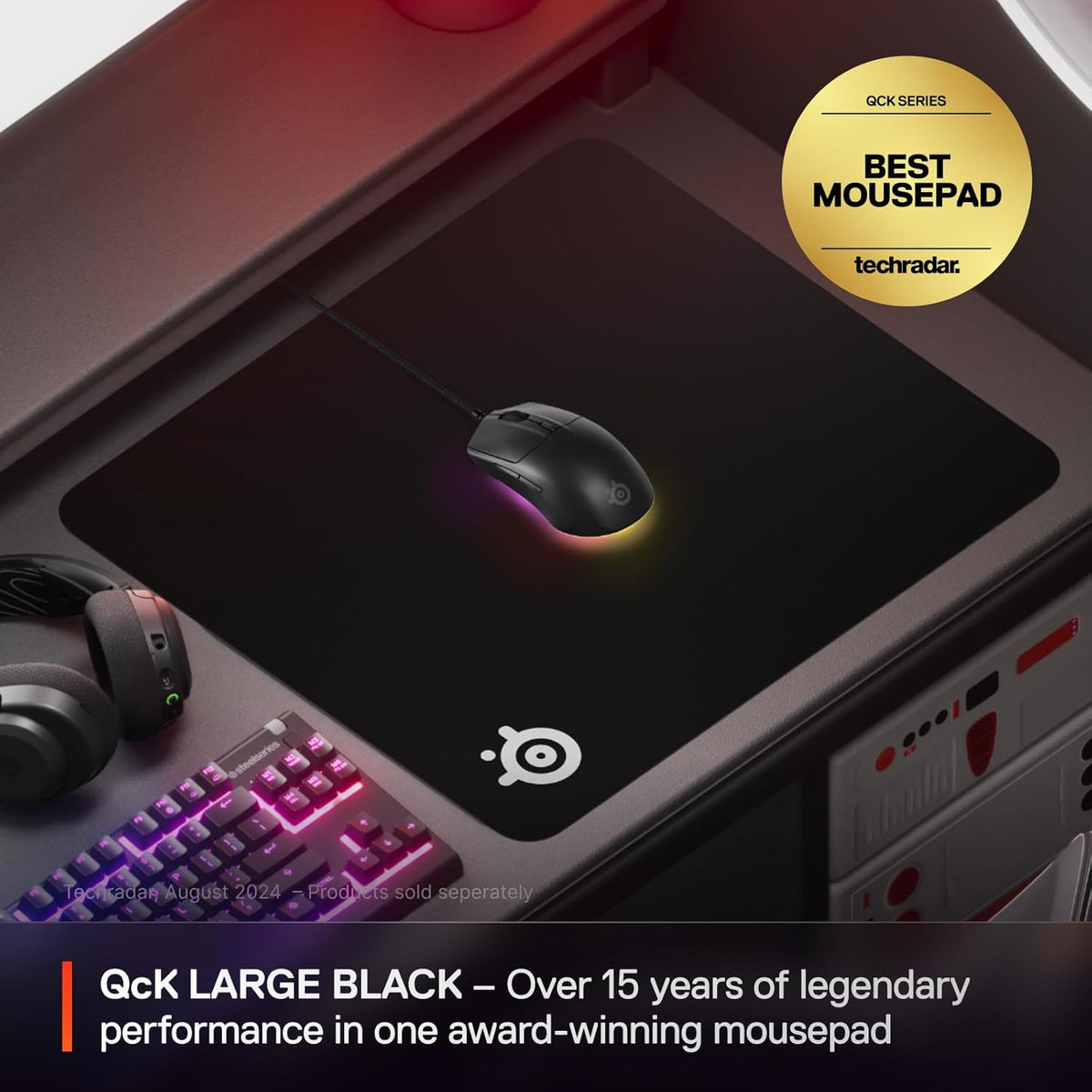 QcK Large Gaming Mousepad