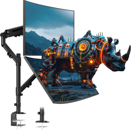 Dual Monitor Mount for 17 to 40 inches