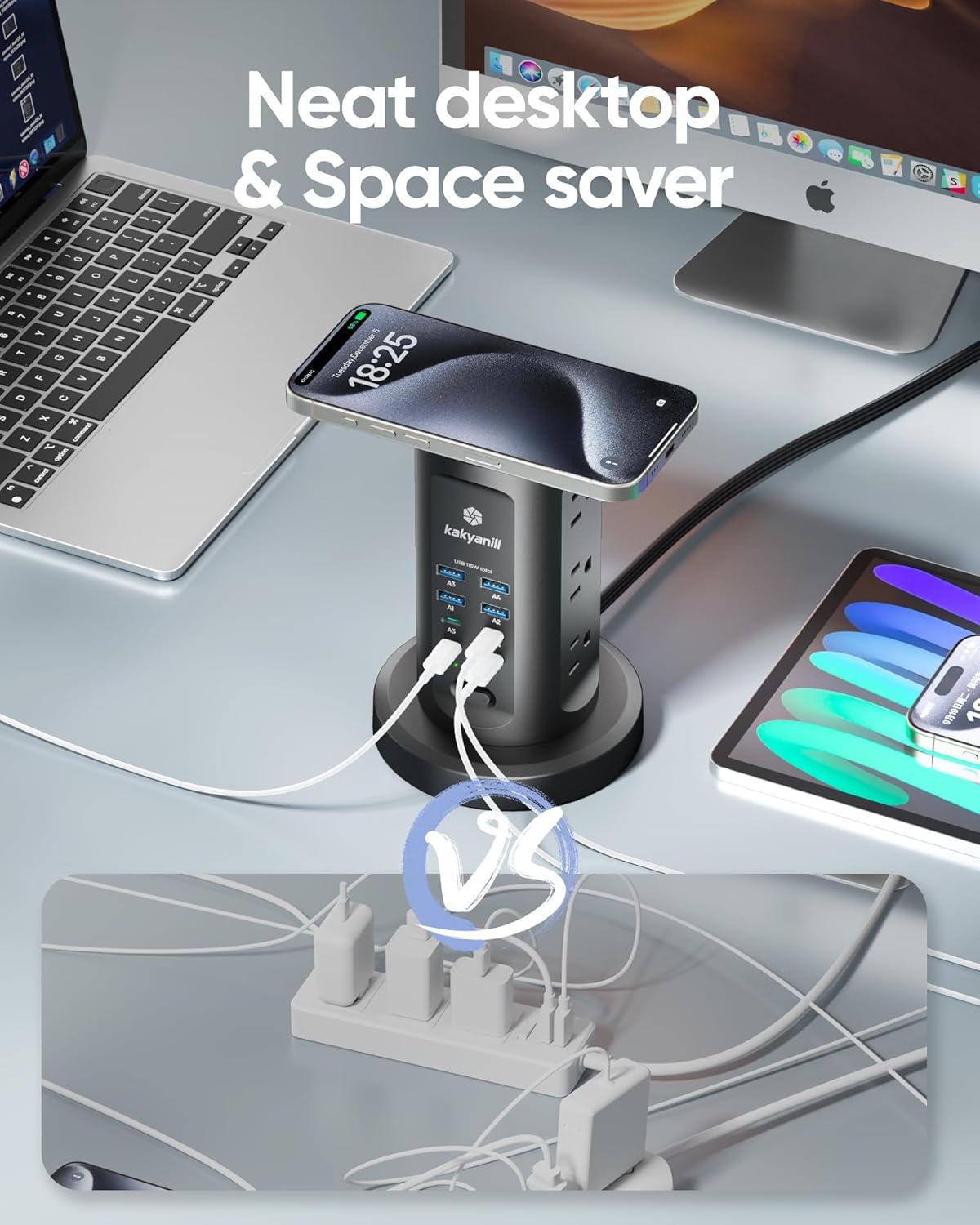 115W USB Charging Station