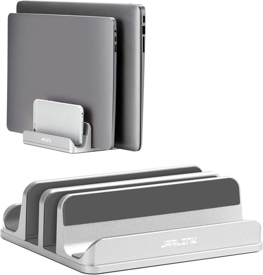 4-in-1 Adjustable Vertical Laptop Stand Holder