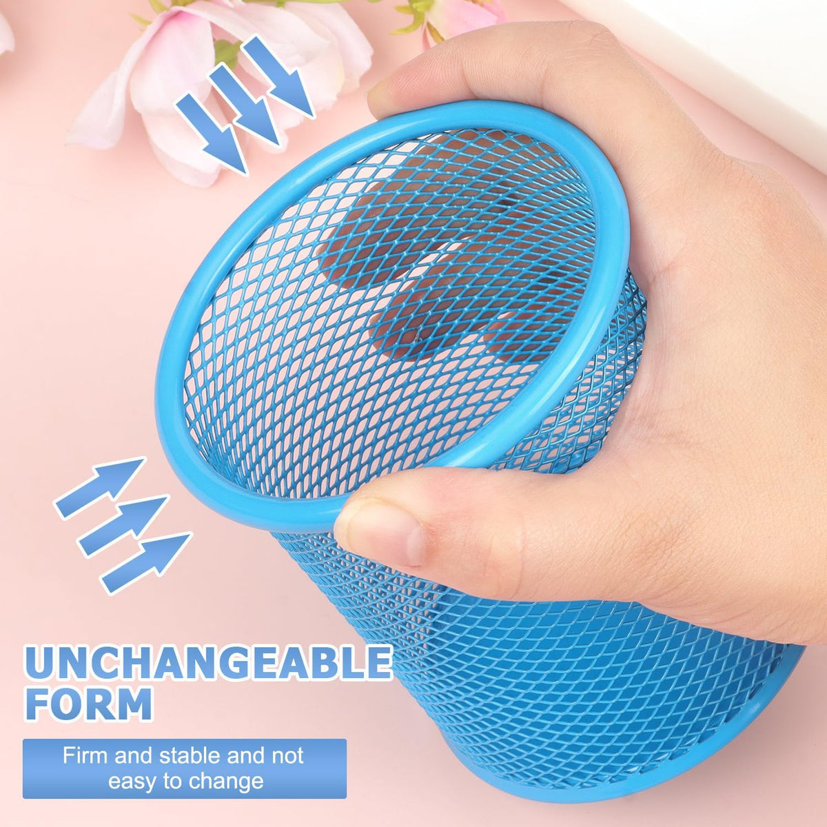 Pen Holder Cup, Blue