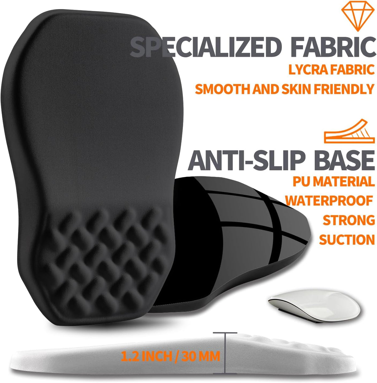 Ergonomic Slope Mouse Pad Wrist Support