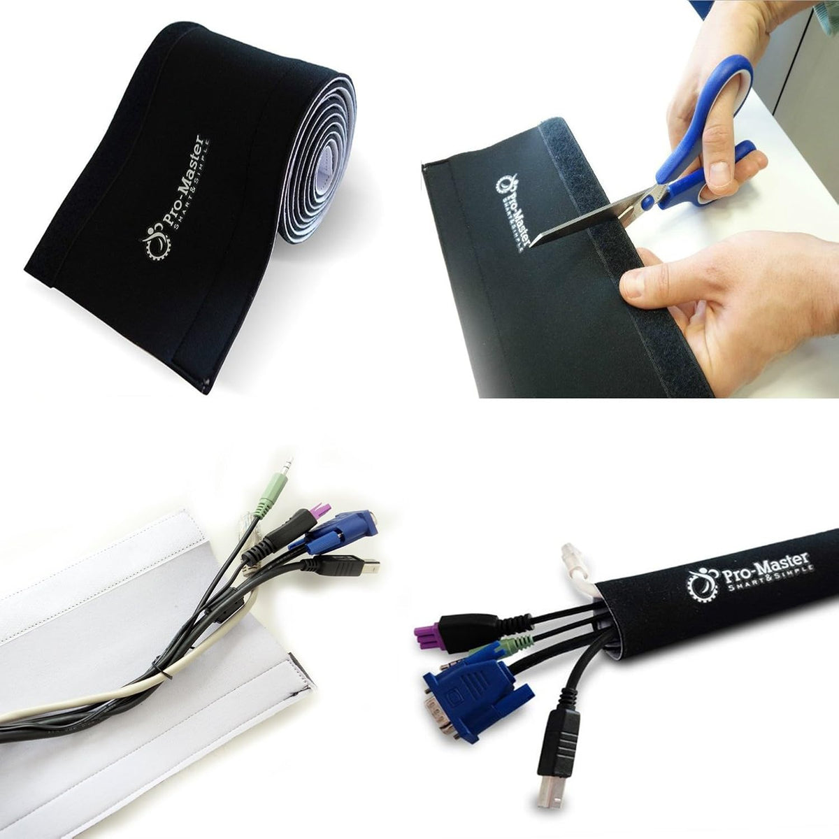 Premium 120" Cable Management Sleeve
