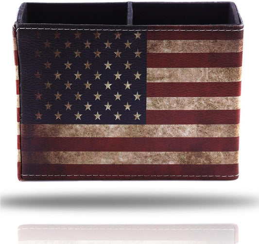 American Flag Desk Organizer