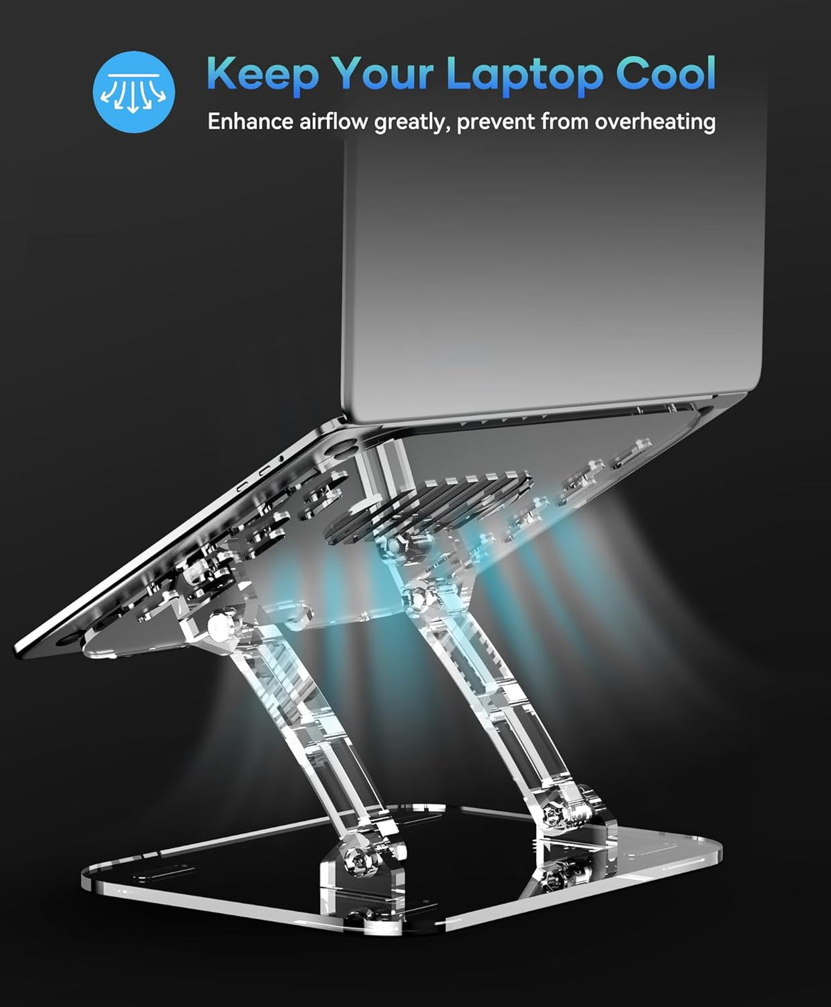 Adjustable Foldable Laptop Stand