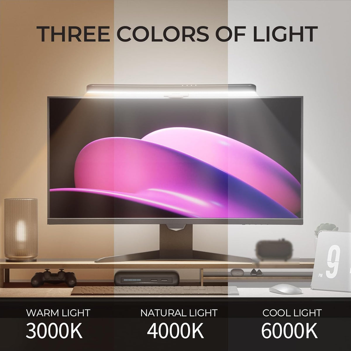 Monitor Light Bar Curved