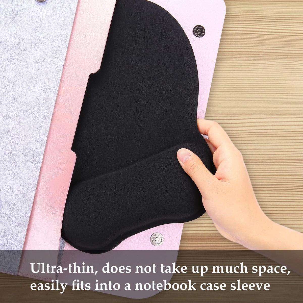 Ergonomic Mouse Pad with Wrist Support, 9.64 x 8.26