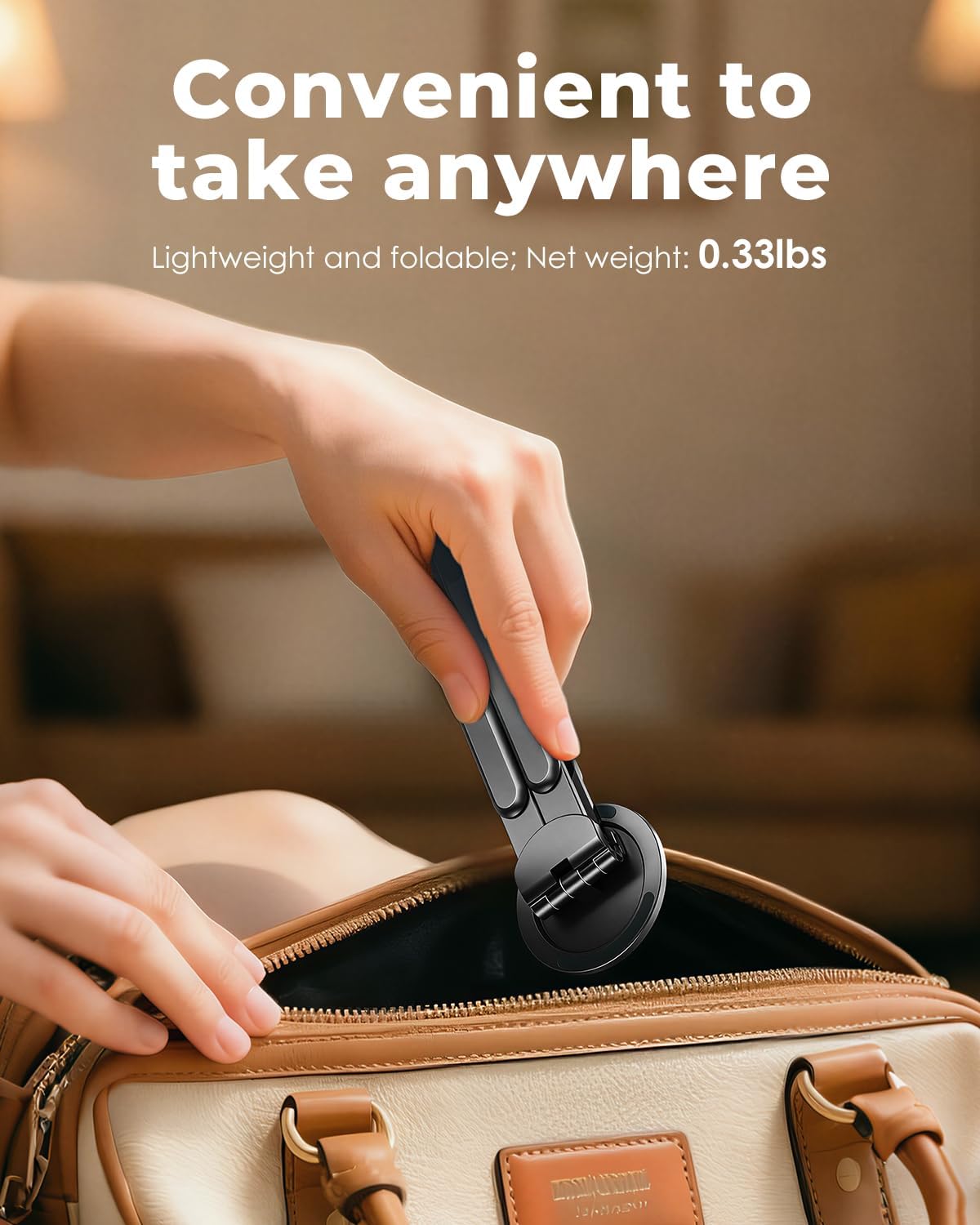 Portable Laptop Stand, Black