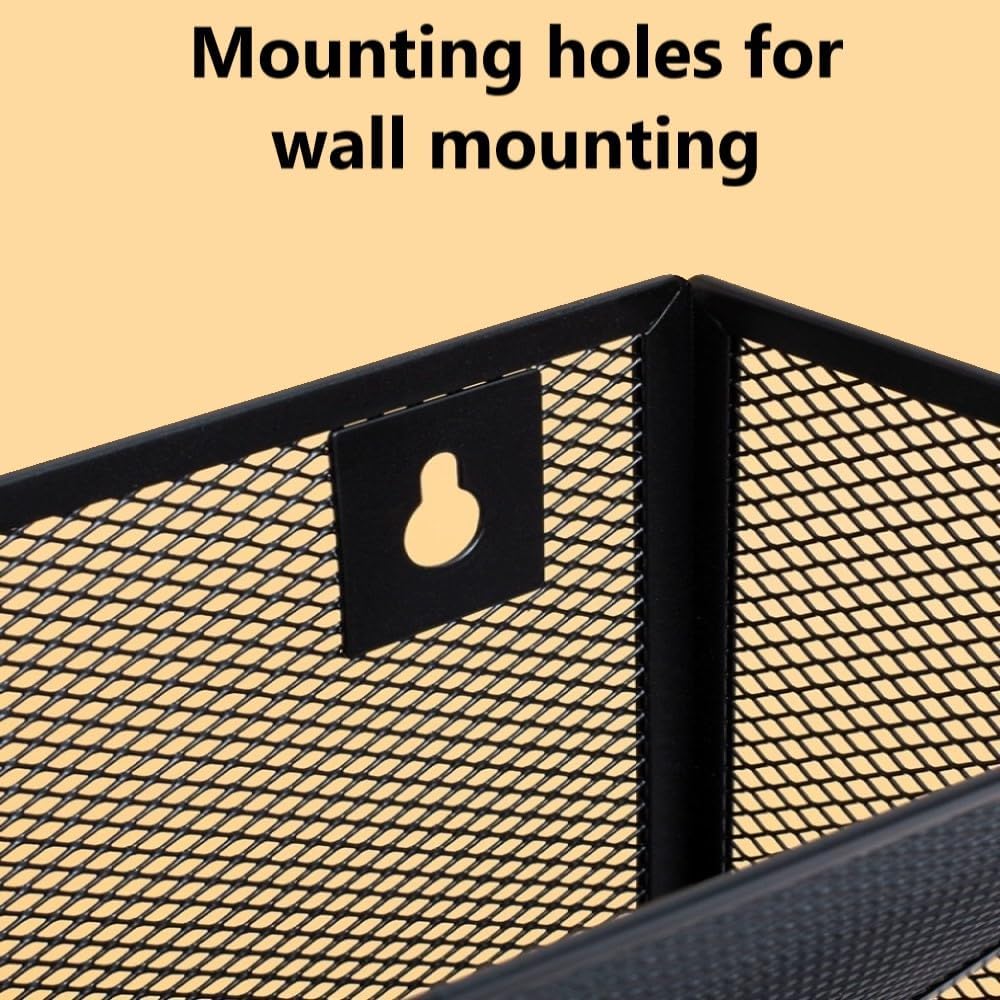 Wall File Organizer Office Hanging Magazine Holder Wall File