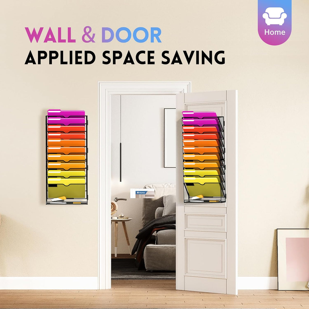 11-Tier Wall File Organizer