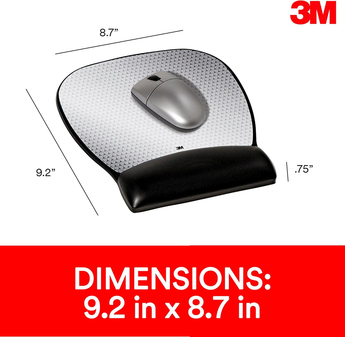 Precise Mouse Pad with Wrist Rest