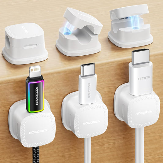 6-Pack Magnetic Cable Clips