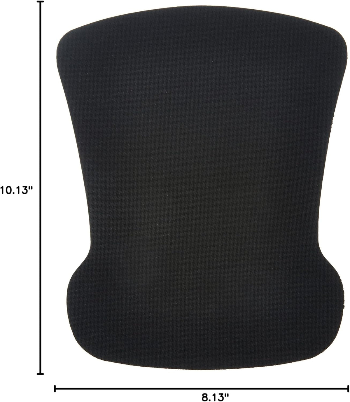 Irregular Ergonomic Gel Computer Mouse Pad with Wrist Support