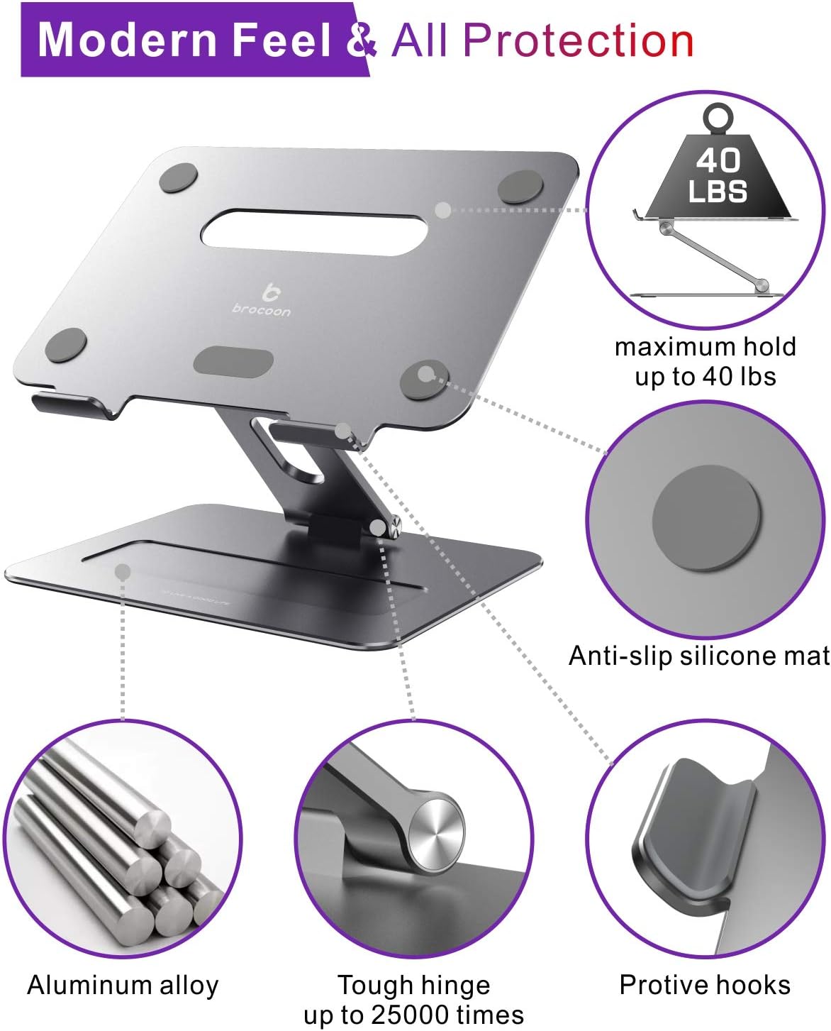 Adjustable MacBook Laptop Stand