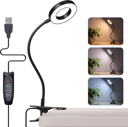 Desk Lamp Clip on Light